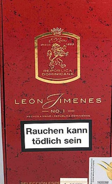 Leon Jimenes No 1 Zigarren